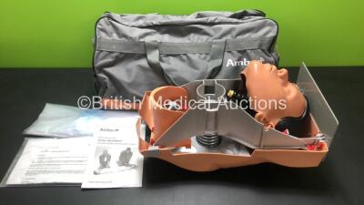 Ambu MultiMan CPR Simulator with Instructions in Ambu Carry Bag