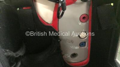 Philips HeartStart MRX Monitor / Defibrillator Including Pacer ECG, SpO2, NBP, Hard Paddle and Printer Options with Carry Case, 1 x Philips M3538A Battery, 1 x Philips M3539A Battery, 1 x ECG Lead, 1 x SpO2 Lead with Sensor, 1 x BP Hose with Cuff, 1 x Pad - 7