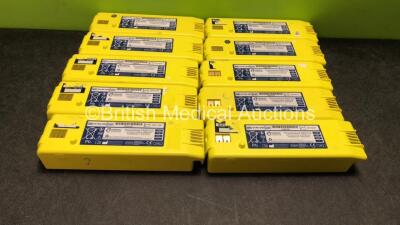 10 x Cardiac Science AED Batteries *Untested*