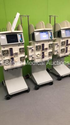 3 x Fresenius Medical Care MultiFiltrate Dialysis Machines Version 5.2 (All Power Up) - 7