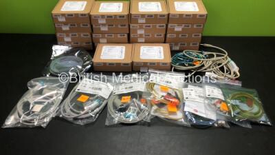 Job Lot of Patient Monitor Cables Including 18 x Walters Medical ECG Cables for Philips