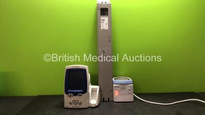 Mixed Lot Including 1 x Welch Allyn Spot Vital Signs LXi Monitor (No Power) 1 x Arjohuntleigh SPL3021 Battery and 1 x Fisher & Paykel MR850AEK Respiratory Humidifier Unit (Powers Up)