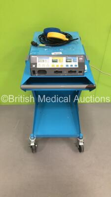 Valleylab Force FX-8 Electrosurgical/Diathermy Unit on Stand with 1 x Dual Footswitch (Powers Up) * SN F0A11775A *