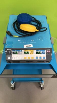 Valleylab Force FX-8 Electrosurgical/Diathermy Unit on Stand with 1 x Dual Footswitch (Powers Up) * SN F0A11775A * - 2