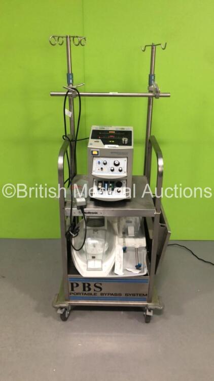 Medtronic Bio-Medicus 550 Bio Console Extracorporeal Blood Pump Speed Controller with Medtronic Bio-Probe TX50 Flow Transducer and Medtronic Magellan