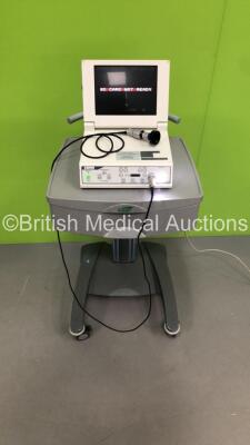 Freelance Surgical LTD Airway Camera PAL Camera Control Unit with F25-F40 Camera Head on Fuego Stand (Powers Up-Unable to Show Image Due to Missing SD Card-See Photos) - 2