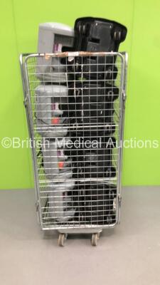 Cage of 8 x AirSep NewLife Oxygen Concentrators (Cage Not Included)