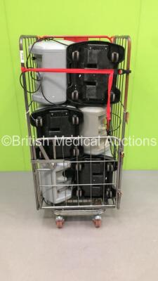 Cage of 6 x AirSep NewLife Oxygen Concentrators (Cage Not Included)