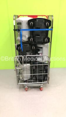 Cage of 6 x AirSep NewLife Oxygen Concentrators (Cage Not Included)