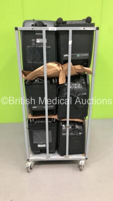 Cage of 18 x AirSep VisionAire 3 Oxygen Concentrators (Cage Not Included)