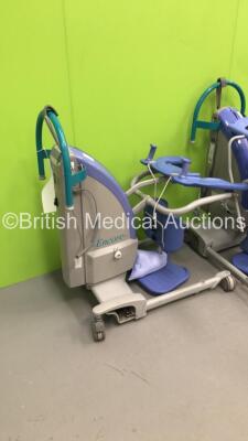 2 x Arjo Encore Electric Patient Hoists with Controllers (Unable to Test Due to No Controllers) * SN KKA5070 / KKA5020 * - 3