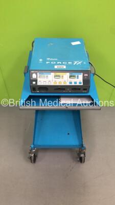 Valleylab Force FX-8C Electrosurgical/Diathermy Unit on Valleylab Stand (Powers Up) * SN F7B52395A * * Mfd 2007 *