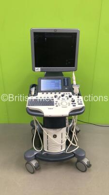 GE Logiq S8 Flat Screen Ultrasound Scanner Ref 5478058 *S/N 276905SU7* **Mfd 11/2014** Software Version R.2 Software Revision 3.0 with 3 x Transducers / Probes (9L-D Ref 5194432 *Mfd 03/2014* / ML6-15-D Ref 5199103 *Mfd 09/2014* and IC5-9-D Ref 5492351 *M