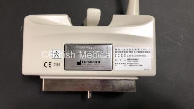 Hitachi EUP-V73 Ultrasound Transducer / Probe *Mfd - 05/2014* in Case (Untested) - 3