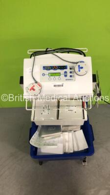 Huntleigh BD4000XS Fetal Monitor on Stand with 1 x US1 Transducer,1 x TOCO Transducer,1 x Control Finger Trigger and Job Lot of Printer Paper (Powers Up) - 3