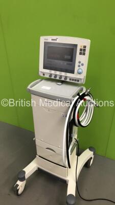 Maquet Servo i Ventilator Model No 6487800 System Version v8.0 System Software Version v8.00.01 Total Operating Hours 72252 with Hoses (Powers Up) * SN 59244 * - 13