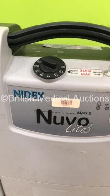 3 x Nidek Medical Nuvo Lite 3 Mark 5 Oxygen Concentrators (All Power Up) - 4