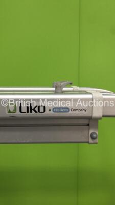 Liko FreeSpan Electric Patient Gantry Hoist with Controller * Damaged Cable - See Photos * (No Power) - 4