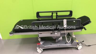 PSE Anetic Aid QA4 Electric Surgery Trolley with Mattress and Head Rest (Powers Up and Tested Working,Not All Functions Working)