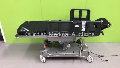 PSE Anetic Aid QA4 Electric Surgery Trolley with Mattress and Head Rest (Powers Up and Tested Working,Not All Functions Working)