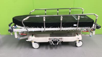 Huntleigh Lifeguard Hydraulic Patient Trolley with Mattress (Hydraulics Tested Working)