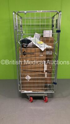 Cage of Consumables Including Lotus L Liver Resectors, BD Venflon Pro Safety Cannulas and Pennine Maternity Packs (Cage Not Included - Out of Date)