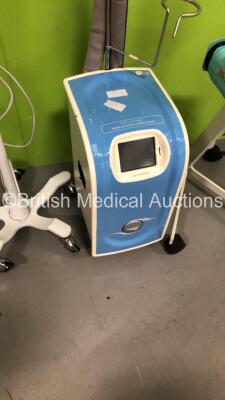 Mixed Lot Including 1 x Welch Allyn Patient Examination Light on Stand * Damaged *,1 x Ameda Egnell Elite Breast Pump and Paxman Scalp Cooler * SN 05219 * - 4