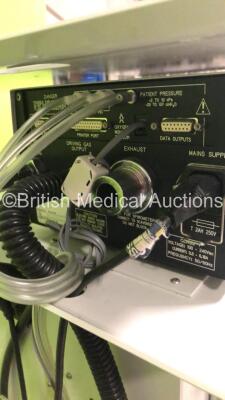 InterMed Penlon Prima SP Anaesthesia Machine with InterMed Penlon AV 900 Ventilator Software Version v.3.11 (Build 002 ) / Display Version v3.04 (Build 016 ),Absorber,Bellows,Oxygen Mixer and Hoses (Powers Up) - 9