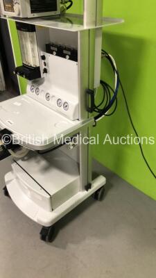 InterMed Penlon Prima SP Anaesthesia Machine with InterMed Penlon AV 900 Ventilator Software Version v3.35 (Build 011 ) / Display Version v3.04 (Build 016),Absorber,Bellows,Oxygen Mixer and Hoses (Powers Up) - 8