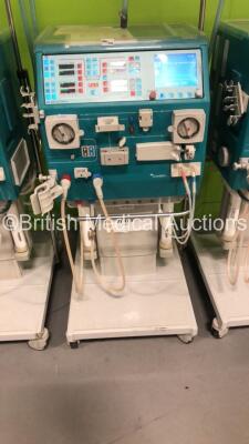 3 x Gambro AK 200 Ultra S Dialysis Machines Version 11.11 / 11.20 with Hoses (All Power Up) * SN 23930 / 22464 / 22058 * - 6