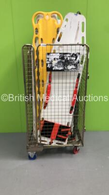 Cage of 15 x Spinal Boards (Cage Not Included) - 2