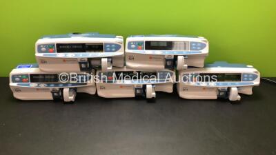 5 x CareFusion Alaris GH Syringe Pumps (All Power Up with 4 x Service Required)