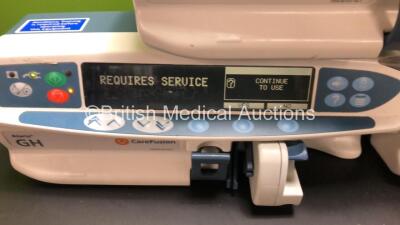 5 x CareFusion Alaris GH Syringe Pumps (All Power Up with 4 x Service Required) - 4