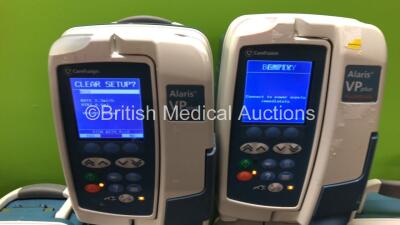 10 x Carefusion Alaris VP Plus Guardrails Infusion Pumps (All Power Up) - 5