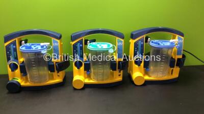 3 x LSU Suction Units with Cups and Lids (All Power Up) *SN 78221468528 - 78151467036 - 78271469775*