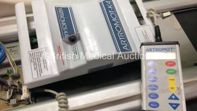 1 x Smith+Nephew Kinetic Prima+ CPM Unit (Powers Up with Error) and 1 x Artromot-K4 CPM Unit with Power Supply (Spares-Repairs) - 6