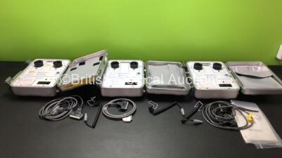 3 x Sherwood Davis & Geck First Temp Genius Calibrator Model 3000-PC with Accessories (All Power Up)