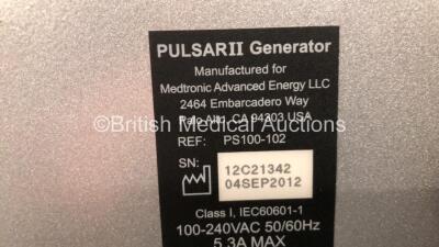 Medtronic Pulsar II Generator *Mfd 2012* (Powers Up with Mark to Screen - See Photo) - 4