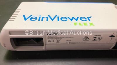 Mixed Lot Including 1 x Christie VeinViewer Flex *Mfd 2017-11* and 3 x ResMed S9 CPAP Units (1 x VPAP ST, 1 x AutoSet, 1 x Elite) with 2 x Power Supplies and 2 x Cases *22111615840 - 23142347552 - 22101226652* - 2