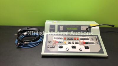 Mixed Lot Including 1 x Kamplex Clinical Audiometer AC 30 (Powers Up) and 1 x Cuda Headlamp and Fiber Optic Cable *GH*