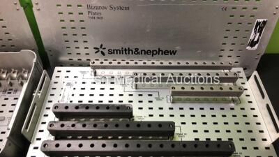 2 x Smith+Nephew Ilizarov System Plates Surgical Sets 7101-3621 - 2