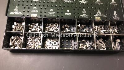 3 x Smith+Nephew Taylor Spatial Frame Pins & Wires Sets (Some Missing Pieces and No Lids) 7107-0492 - 3