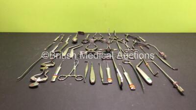 Job Lot of Orthopaedic Surgical Instruments with Retractors