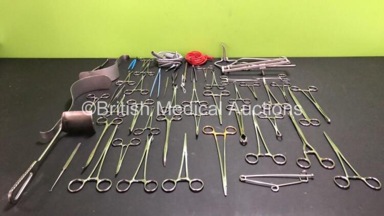 Complete Set of Gyne Surgical Instruments with Retractors and Diathermy