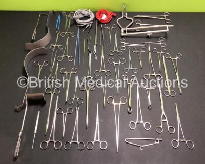 Complete Set of Gyne Surgical Instruments with Retractors and Diathermy - 2