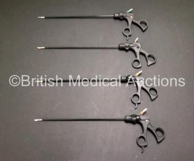 4 x Laparoscopic 5mm Instruments Including Scissors and Graspers - 2