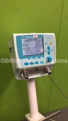 Acutronic Medical System Fabian Ventilator on Stand with Fisher and Paykel MR850AEK Humidifier (Powers Up with Error - See Pictures) **GL** - 5