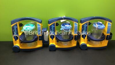 3 x LSU Suction Units with Cups and Lids (All Power Up) *G* **SN 78310561404 - 78110894310 - 78261297706**