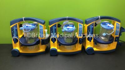 3 x LSU Suction Units with Cups and Lids (All Power Up) *G* **SN 78121182502 - 78450451179 - 78310561403**