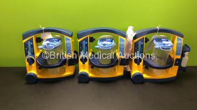 3 x LSU Suction Units with Cups and Lids (All Power Up) *G* **SN 78190959946 - 78121295166 - 78390446237**